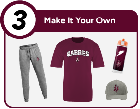 TC Christian Sabres Customize It Banner - Step 3 Banner