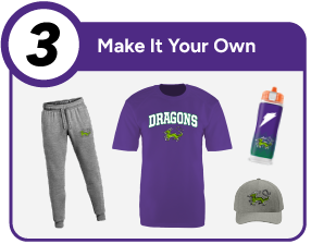 Southern Delaware School Of The Arts dragons Customize It Banner - Step 3 Banner