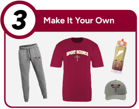 S.S. Training Academy Online Apparel Store Customize It Banner - Step 3 Banner