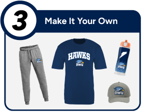 Roger Williams University Hawks Customize It Banner - Step 3 Banner