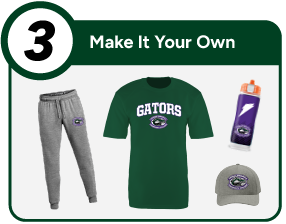 Virginia Peninsula Gators Customize It Banner - Step 3 Banner