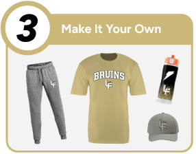 Lake Forest Bruins Customize It Banner - Step 3 Banner