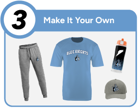 OLGC Blue Knights Customize It Banner - Step 3 Banner