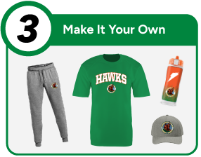 Orchard Hills  Hawks Customize It Banner - Step 3 Banner