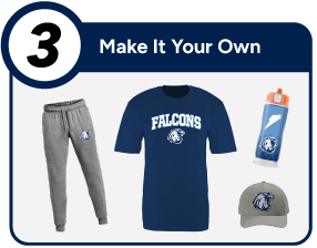 Creekside  Falcons Customize It Banner - Step 3 Banner