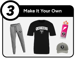 PENN WAA Quakers Customize It Banner - Step 3 Banner