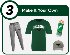 Pine Forge Academy Falcons Customize It Banner - Step 3 Banner