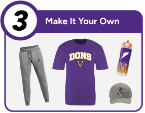 Amador Valley High School Athletic Boosters Spirit Store Customize It Banner - Step 3 Banner