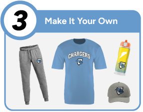 Central  Chargers Customize It Banner - Step 3 Banner