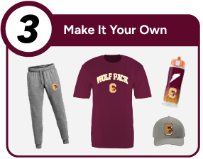 Colonie Sideline Store Customize It Banner - Step 3 Banner