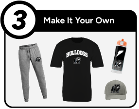 Brooks  Bulldogs Customize It Banner - Step 3 Banner