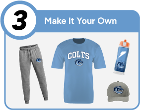 Comstock  Colts Customize It Banner - Step 3 Banner