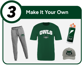 Oakland CC Owls Customize It Banner - Step 3 Banner