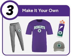 UCS Bobcats Customize It Banner - Step 3 Banner