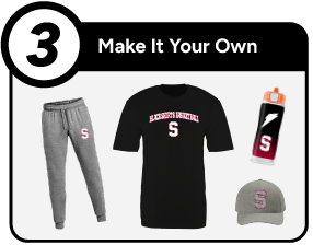 Waukesha South Blackshirts Basketball Customize It Banner - Step 3 Banner