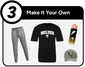 Mill Neck Manor WOLVES Customize It Banner - Step 3 Banner