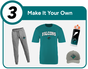 Jensen Beach Falcons Customize It Banner - Step 3 Banner