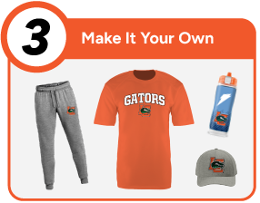 LEAKE COUNTY HIGH SCHOOL GATORS Customize It Banner - Step 3 Banner