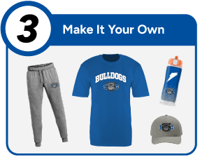 SOUTH CALLAWAY HIGH SCHOOL BULLDOGS Customize It Banner - Step 3 Banner