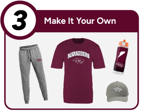 DUNKIRK HIGH SCHOOL MARAUDERS Customize It Banner - Step 3 Banner