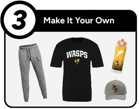WASATCH HIGH SCHOOL WASPS Customize It Banner - Step 3 Banner
