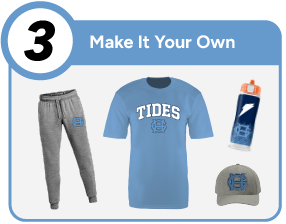 GIG HARBOR HIGH SCHOOL TIDES Customize It Banner - Step 3 Banner