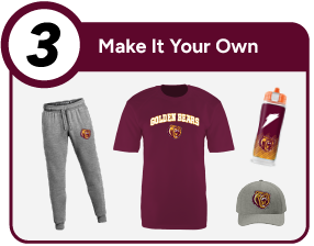 ROBERTSDALE HIGH SCHOOL GOLDEN BEARS Customize It Banner - Step 3 Banner
