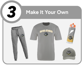 GALESBURG HIGH SCHOOL SILVER STREAKS Customize It Banner - Step 3 Banner