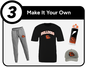 WALDRON HIGH SCHOOL BULLDOGS Customize It Banner - Step 3 Banner