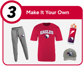 SPRINGSTEAD HIGH SCHOOL EAGLES Customize It Banner - Step 3 Banner