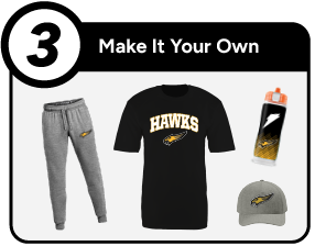 HAZELWOOD CENTRAL HIGH SCHOOL HAWKS Customize It Banner - Step 3 Banner