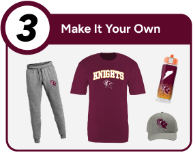 IRONDALE SENIOR HIGH SCHOOL KNIGHTS Customize It Banner - Step 3 Banner