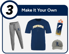 LOCKLAND HIGH SCHOOL PANTHERS Customize It Banner - Step 3 Banner