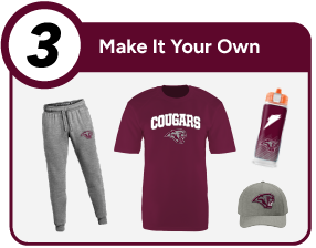 CENTRAL NOBLE HIGH SCHOOL COUGARS Customize It Banner - Step 3 Banner