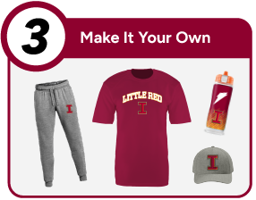ITHACA HIGH SCHOOL LITTLE RED Customize It Banner - Step 3 Banner