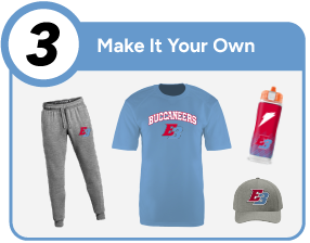 EAST BUCHANAN HIGH SCHOOL BUCCANEERS Customize It Banner - Step 3 Banner