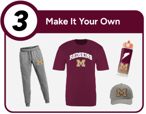 MORRIS HIGH SCHOOL REDSKINS Customize It Banner - Step 3 Banner