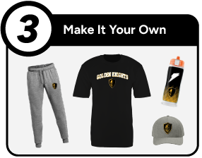 NANUET HIGH SCHOOL GOLDEN KNIGHTS Customize It Banner - Step 3 Banner