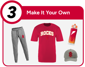 ROCK ISLAND HIGH SCHOOL ROCKS Customize It Banner - Step 3 Banner
