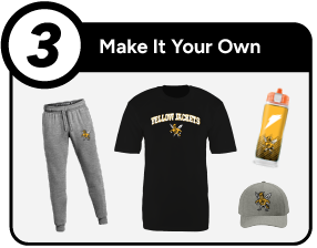 SIDNEY HIGH SCHOOL YELLOW JACKETS Customize It Banner - Step 3 Banner