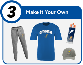 LEUZINGER HIGH SCHOOL OLYMPIANS Customize It Banner - Step 3 Banner