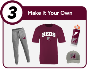 NEWARK HIGH SCHOOL REDS Customize It Banner - Step 3 Banner