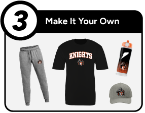 TOWANDA AREA SENIOR HIGH SCHOOL KNIGHTS Customize It Banner - Step 3 Banner