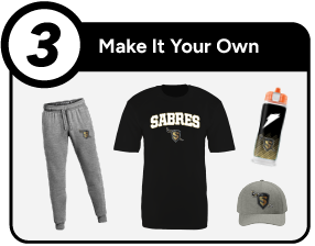 STREAMWOOD HIGH SCHOOL SABRES Customize It Banner - Step 3 Banner