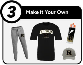 ROGERS HIGH SCHOOL EAGLES Customize It Banner - Step 3 Banner
