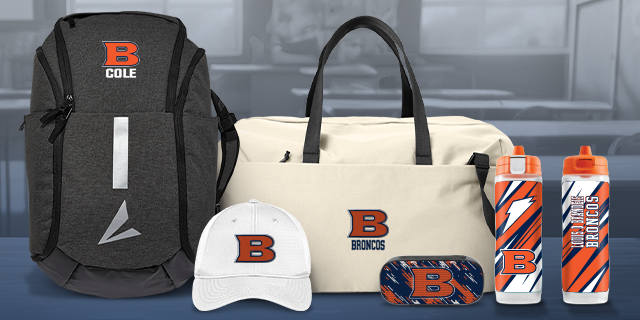 LOUIS D BRANDEIS HIGH SCHOOL BRONCOS Secondary Marketing Banner Banner