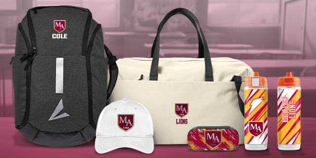 MORAVIAN ACADEMY LIONS Secondary Marketing Banner Banner