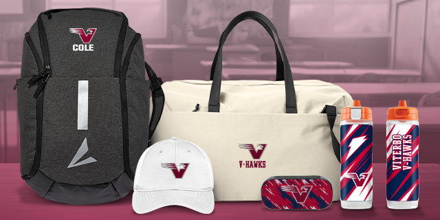 Viterbo V-Hawks Secondary Marketing Banner Banner