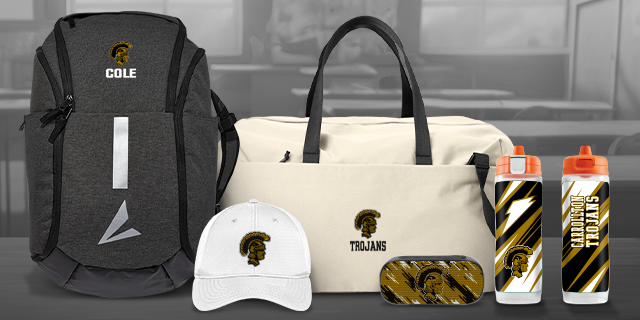 CARROLLTON HIGH SCHOOL TROJANS Secondary Marketing Banner Banner
