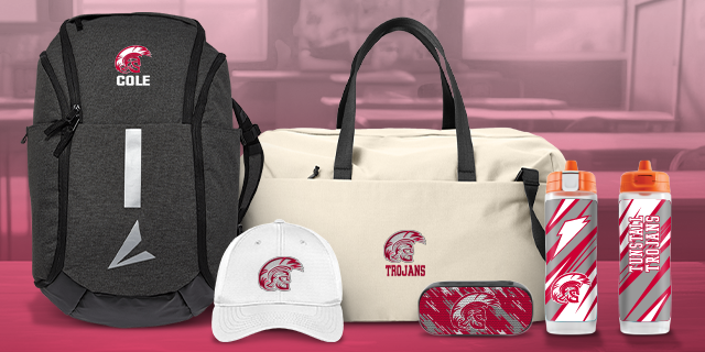 TUNSTALL SENIOR HIGH SCHOOL TROJANS Secondary Marketing Banner Banner